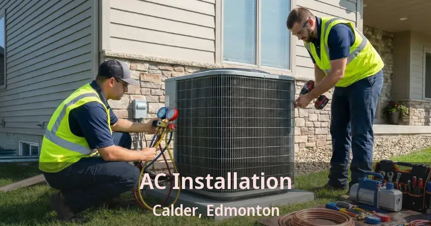 AC Installation Calder, Edmonton - AB